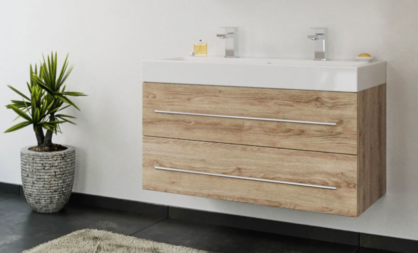Waschbeckenunterschrank h�ngend