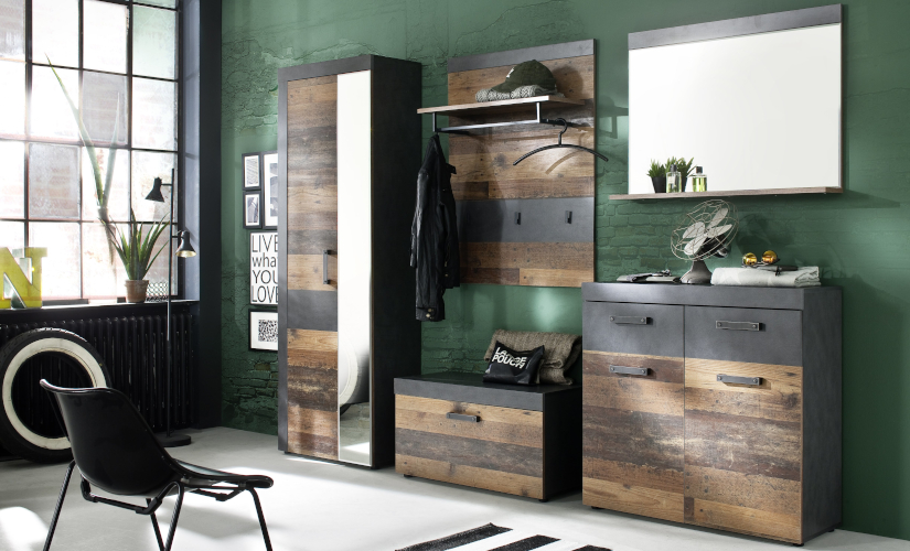 Industrial Style im Flur