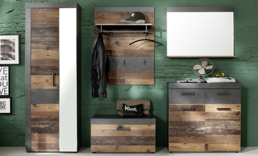 Shabby Chic Style im Flur