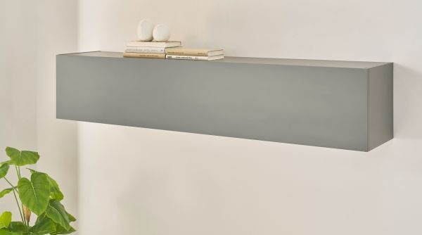 Esszimmer Set Piano in Thermo Eiche und grau Speisezimmer 4-teilig mit Soft-Close