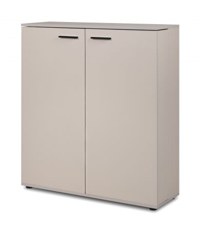 Schuhschrank Logu in Samt 100 x 110 cm, aufklappbar f�r 24 Paar Schuhe