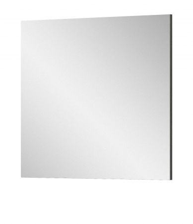 Garderobenspiegel Rumba in Rauchsilber grau Wandspiegel 80 x 70 cm