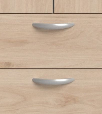 Kleiderschrank Enjour in Jackson Eiche Dreht�renschrank 4-t�rig mit Spiegel 160 x 185 cm