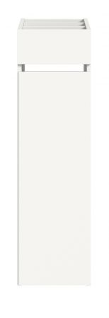 Badezimmer Kommode Flexy in wei� Anstellregal mit Apothekerauszug 29 x 101 cm