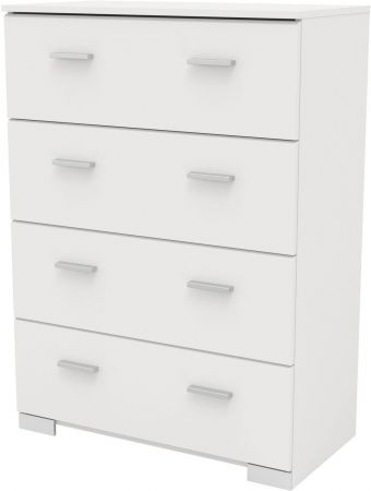 Parisot Kinder- und Jugendzimmer Milky12 in wei� und grau Loft Komplett-Set 3-teilig