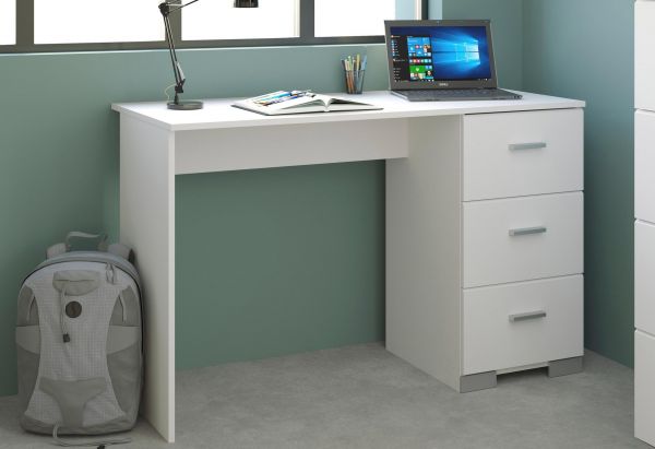 Parisot Kinder- und Jugendzimmer Milky11 in wei� und grau Loft Komplett-Set 4-teilig