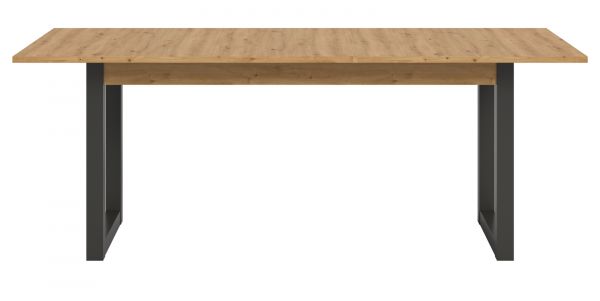 Esstisch Eldon in Artisan Eiche und grau Tisch ausziehbar 150 - 190 cm