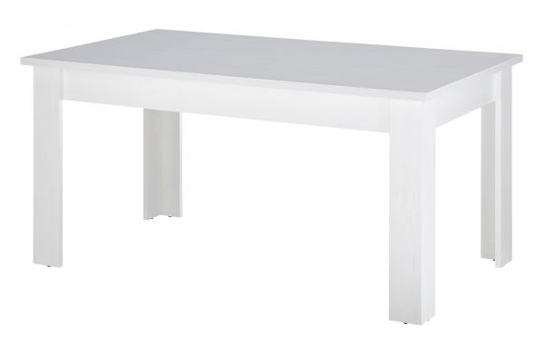 Esstisch Fiastra in wei� Pinie Landhaus Tisch 160 x 90 cm