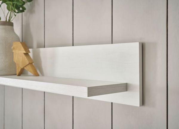 Esszimmer Set 4-teilig Fiastra in wei� Pinie Landhaus, Soft-Close-Funktion