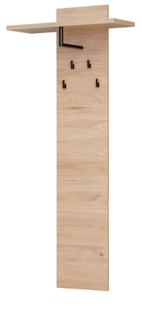 Garderobenpaneel Collin in Jackson Eiche Wandgarderobe 60 x 146 cm