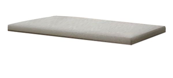 Garderobe Sitzbank Collin in Jackson Eiche und schwarz Garderobenbank mit 3-D Lamellen 60 cm