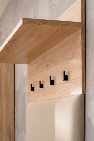 Garderobenpaneel Collin in Jackson Eiche Wandgarderobe 60 x 156 cm