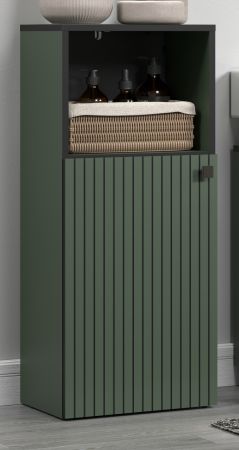 Badezimmer Kommode Feliz in gr�n Badschrank 40 x 95 cm