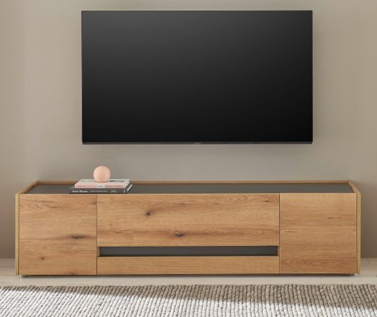TV-Lowboard Center in Evoke Eiche und grau TV Unterteil 170 cm