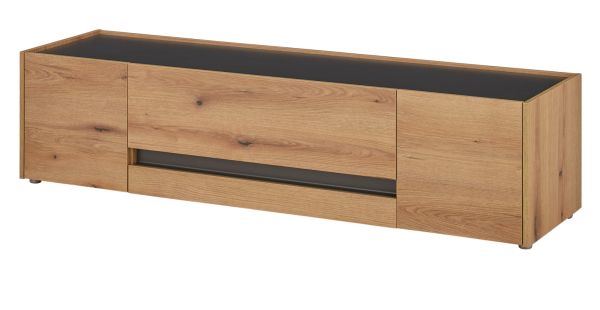 TV-Lowboard Center in Evoke Eiche und grau TV Unterteil 170 cm