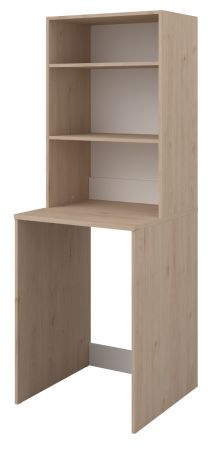 Waschmaschinenschrank Laundry in wei� und Jackson Eiche Set 4-teilig 268 x 184 cm