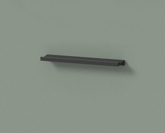 Badezimmer Hochschrank Shawn in Salbei und Artisan Eiche Badschrank 37 x 191 cm