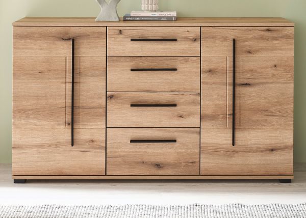 Sideboard Design-D in Evoke Eiche Kommode 150 cm, mit Soft-Close