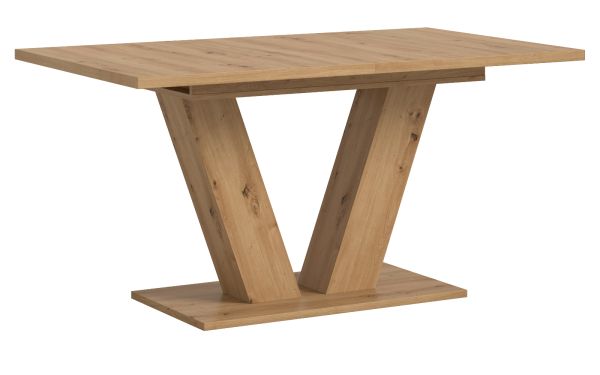 Esstisch Home-X in Artisan Eiche Tisch ausziehbar 150 - 190 cm