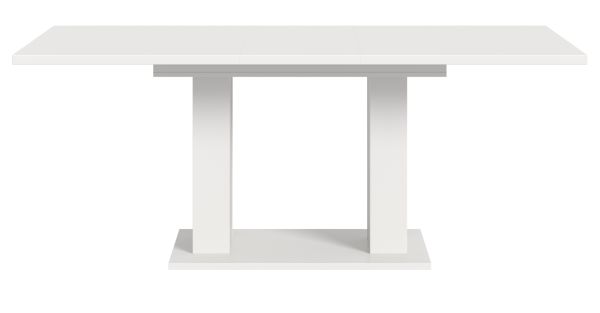 Esstisch Home-X in wei� Tisch ausziehbar 150 - 190 cm