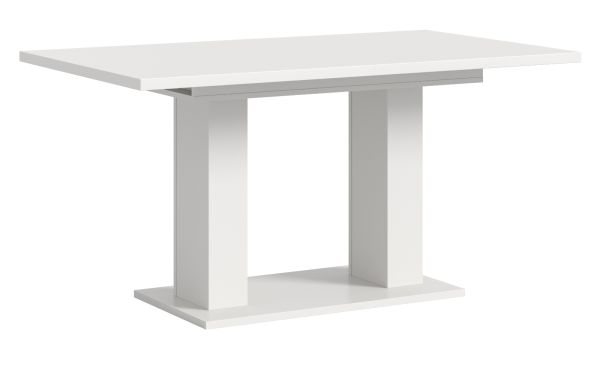 Esstisch Home-X in wei� Tisch ausziehbar 150 - 190 cm