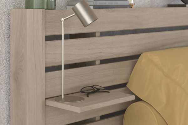 Parisot Schlafzimmer komplett Set Escale29 in Eiche japanisch Bett 180 x 200 cm