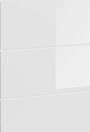 Badm�bel Set 3-teilig Larik in wei� Hochglanz Badkombination 135 x 190 cm