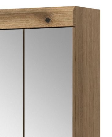 Badm�bel Set 3-teilig Shawn in Sand Kaschmir und Evoke Eiche Badkombination 112 x 191 cm