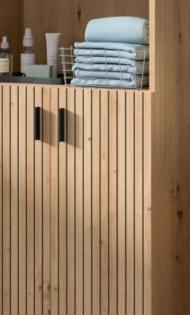 Badm�bel Set 4-teilig Livia in Artisan Eiche Badkombination 180 x 192 cm
