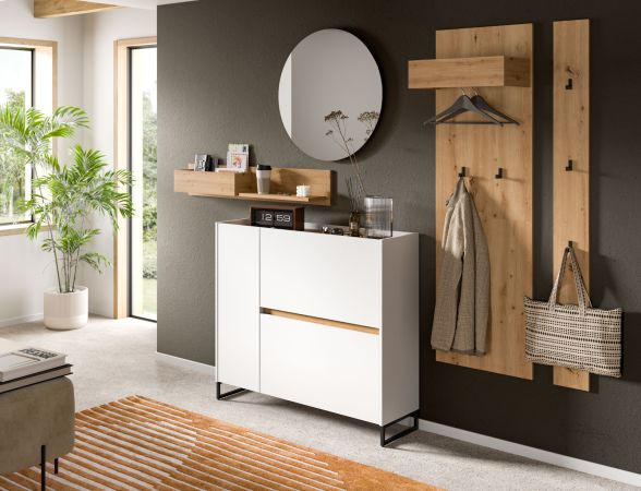 Garderobenspiegel Borga rahmenlos Wandspiegel rund � 70 cm