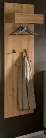 Garderobenpaneel Borga in Artisan Eiche Wandgarderobe 50 x 160 cm