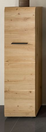 Badezimmer Kommode Cover in Artisan Eiche Badkommode h�ngend / stehend 30 x 106 cm