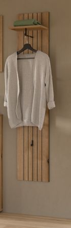 Garderobenpaneel Loreno in Evoke Eiche Wandgarderobe 31 x 160 cm