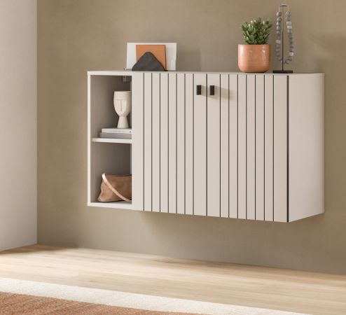 Flurkommode Loreno in Kaschmir Schuhschrank h�ngend 106 x 63 cm