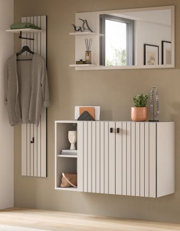Flurkommode Loreno in Kaschmir Schuhschrank h�ngend 106 x 63 cm
