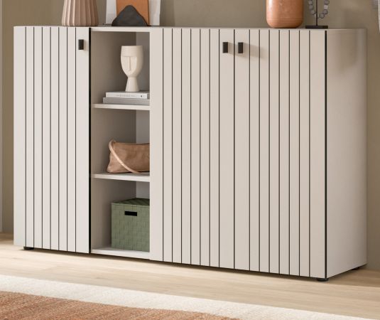 Flurkommode Loreno in Kaschmir Schuhschrank 150 x 96 cm