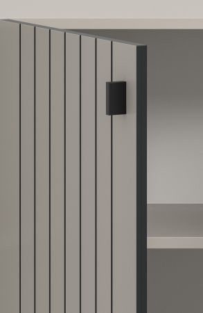 Garderobe Set 3-teilig Loreno in Kaschmir 196 x 192 cm