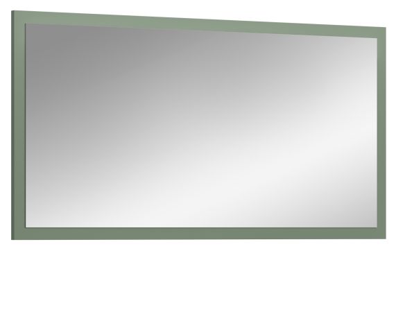 Garderobenspiegel Loreno in gr�n Wandspiegel 106 x 55 cm