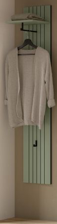 Garderobenpaneel Loreno in gr�n Wandgarderobe 31 x 160 cm