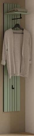 Garderobenpaneel Loreno in gr�n Wandgarderobe 31 x 160 cm
