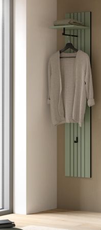 Garderobenpaneel Loreno in gr�n Wandgarderobe 31 x 160 cm