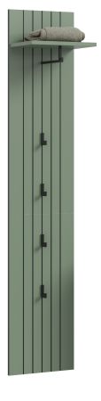 Garderobenpaneel Loreno in gr�n Wandgarderobe 31 x 160 cm