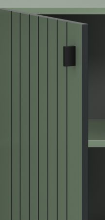 Garderobe Set 2-teilig Loreno in gr�n 106 x 192 cm