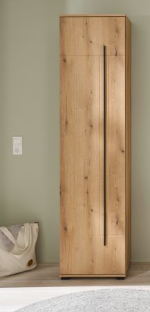 Schuhschrank Design-D in Evoke Eiche 50 x 200 cm