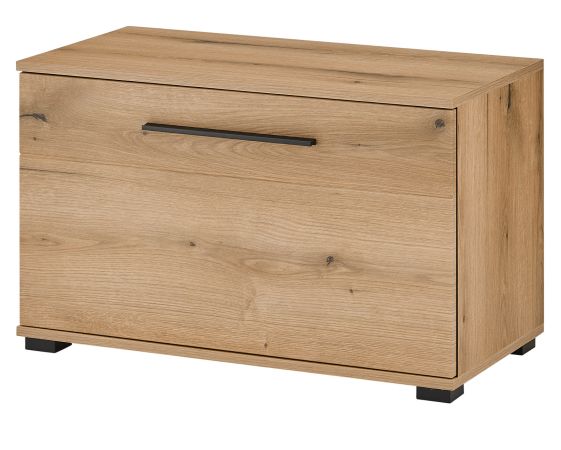 Garderobe Sitzbank Design-D in Evoke Eiche 80 x 50 cm