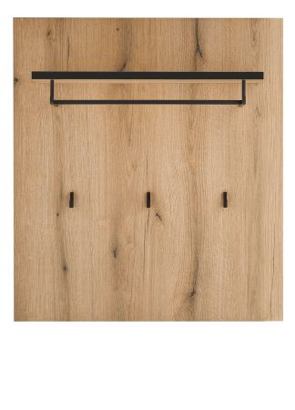 Garderobenpaneel Design-D in Evoke Eiche 79 x 89 cm