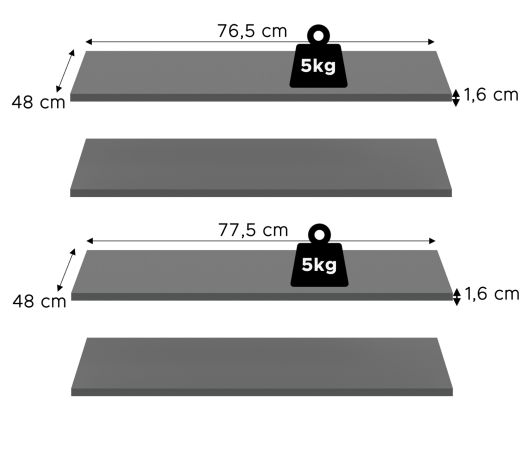 Kleiderschrank Swan in grau Dreht�renschrank 5-t�rig 200 x 181 cm
