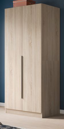 Kleiderschrank Swan in Sonoma Eiche Dreht�renschrank 2-t�rig 80 x 181 cm