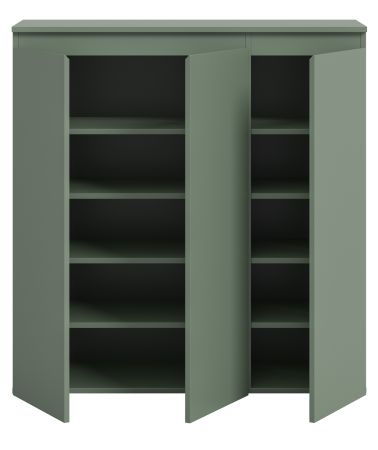 Kommode Assino in Gr�n 105 x 111 cm