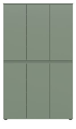 Mehrzweckschrank Assino in Gr�n 105 x 175 cm